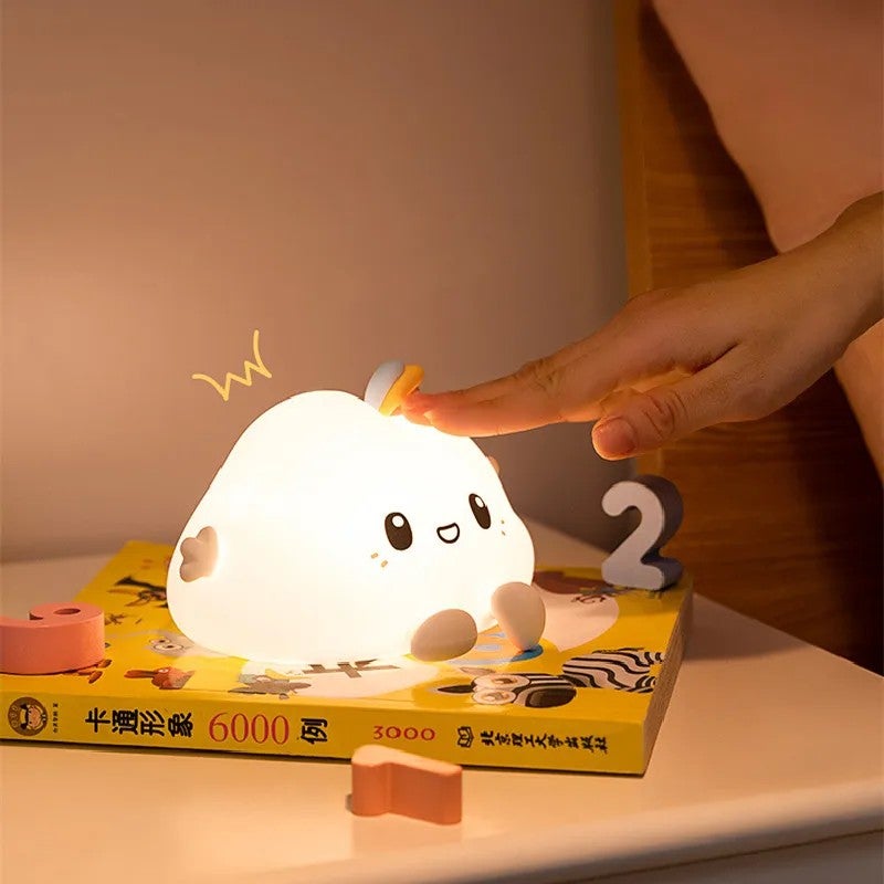 Bluejw Cloud Silicone Night Light for Kids & Moms, Color Changing LED Bedroom Nightlights, Creative Gift - Image 5